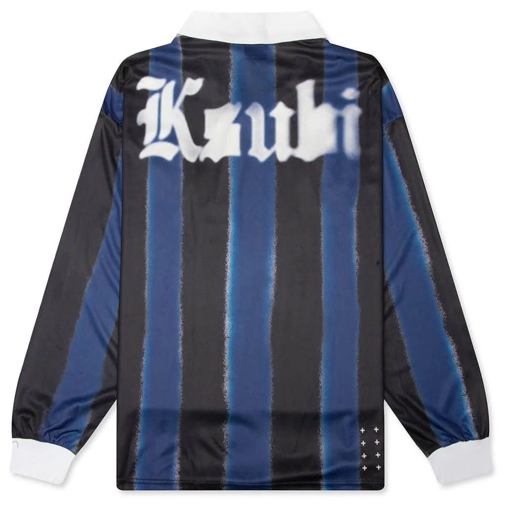 Offside L S Mesh Jersey Stripe