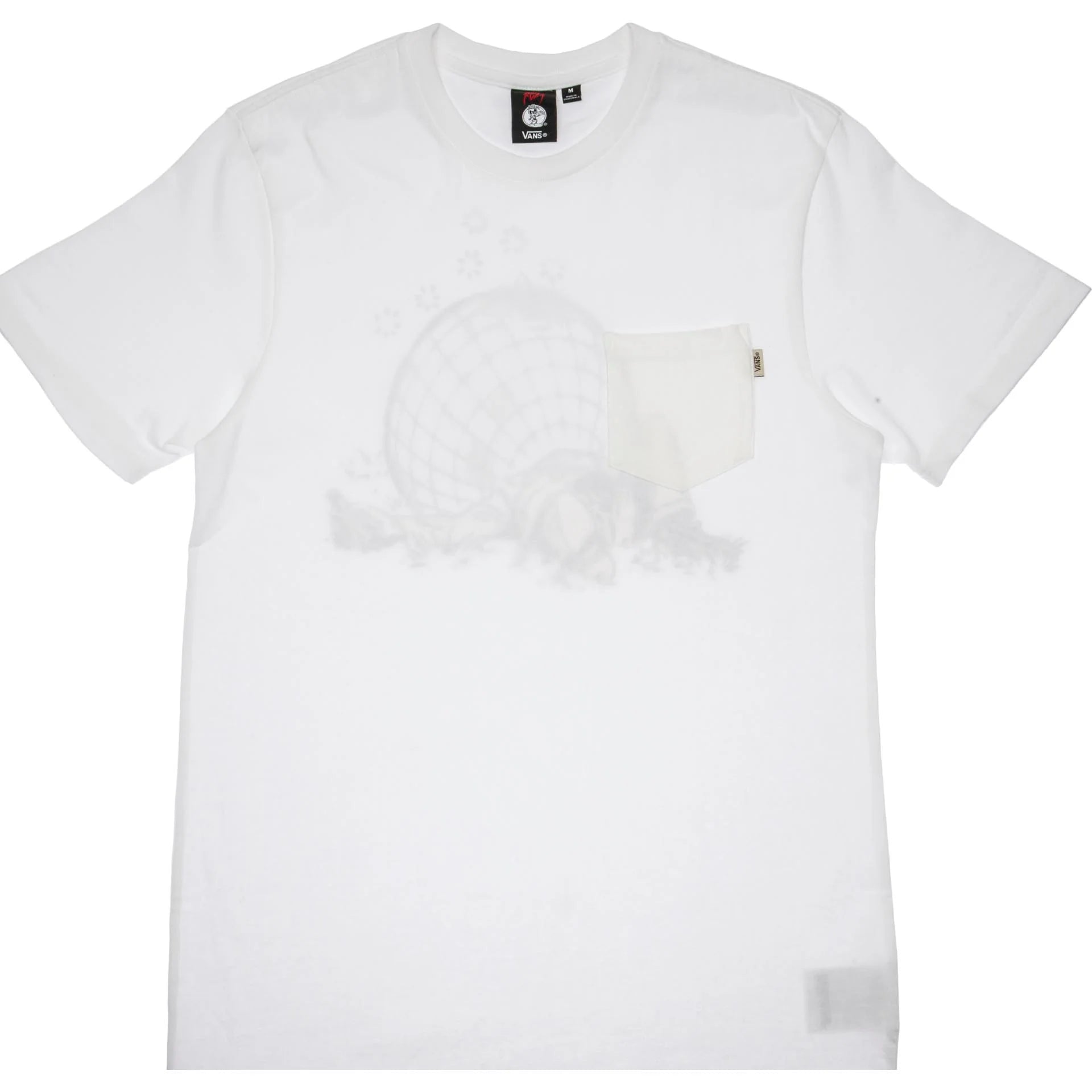 Robert Williams X Vans Vault Tee Mens T Shirt White