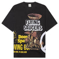 Allover Print Mash up Tee Vintage Black