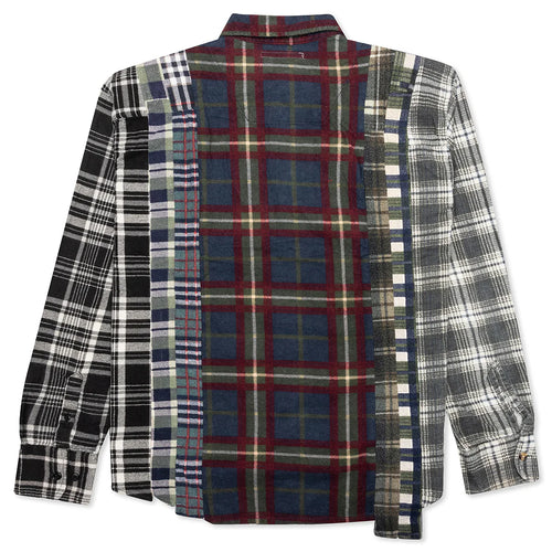 7 Cuts Flannel Shirt Assorted