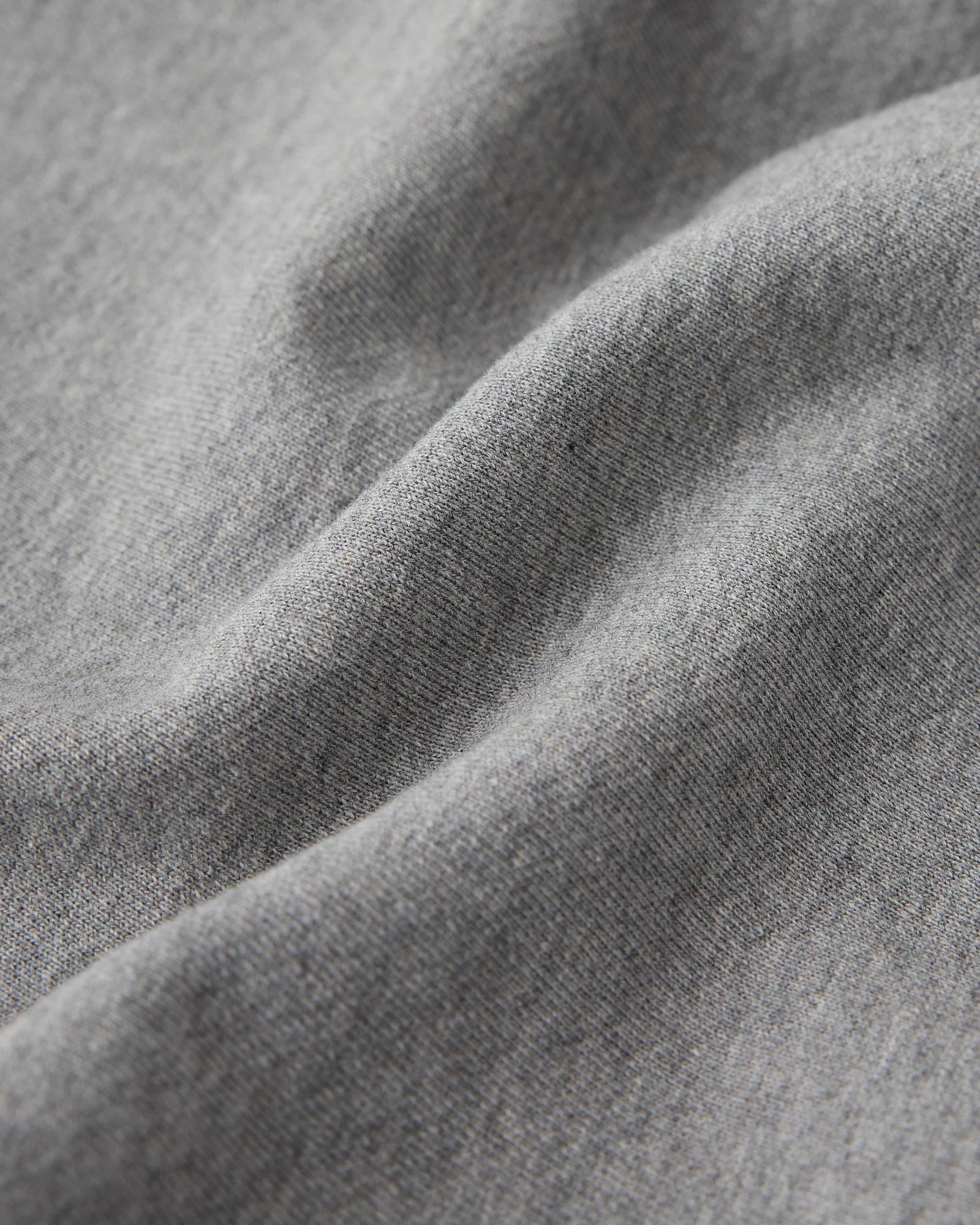 Classic Quarter Zip Mockneck Sweatshirt Heather Grey