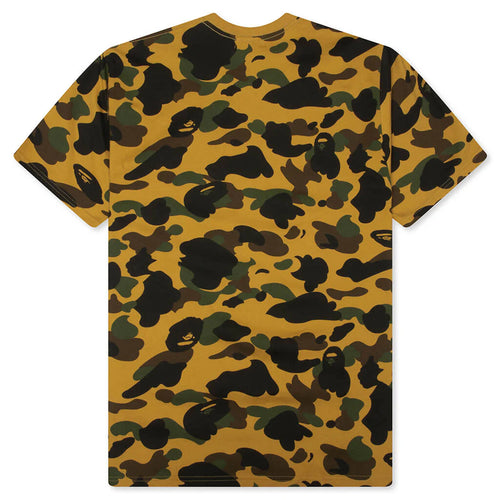1st Camo BAPE Rhinestone Tee Yellow