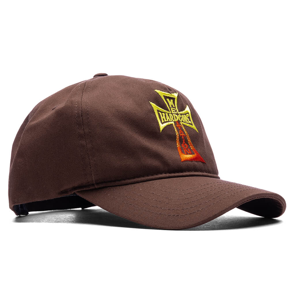 Hardcore Meditation Trucker Cap Brown