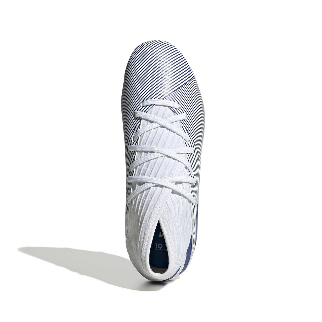 adidas Nemeziz 193 FG Firm Ground Youth Soccer Cleats White Royal