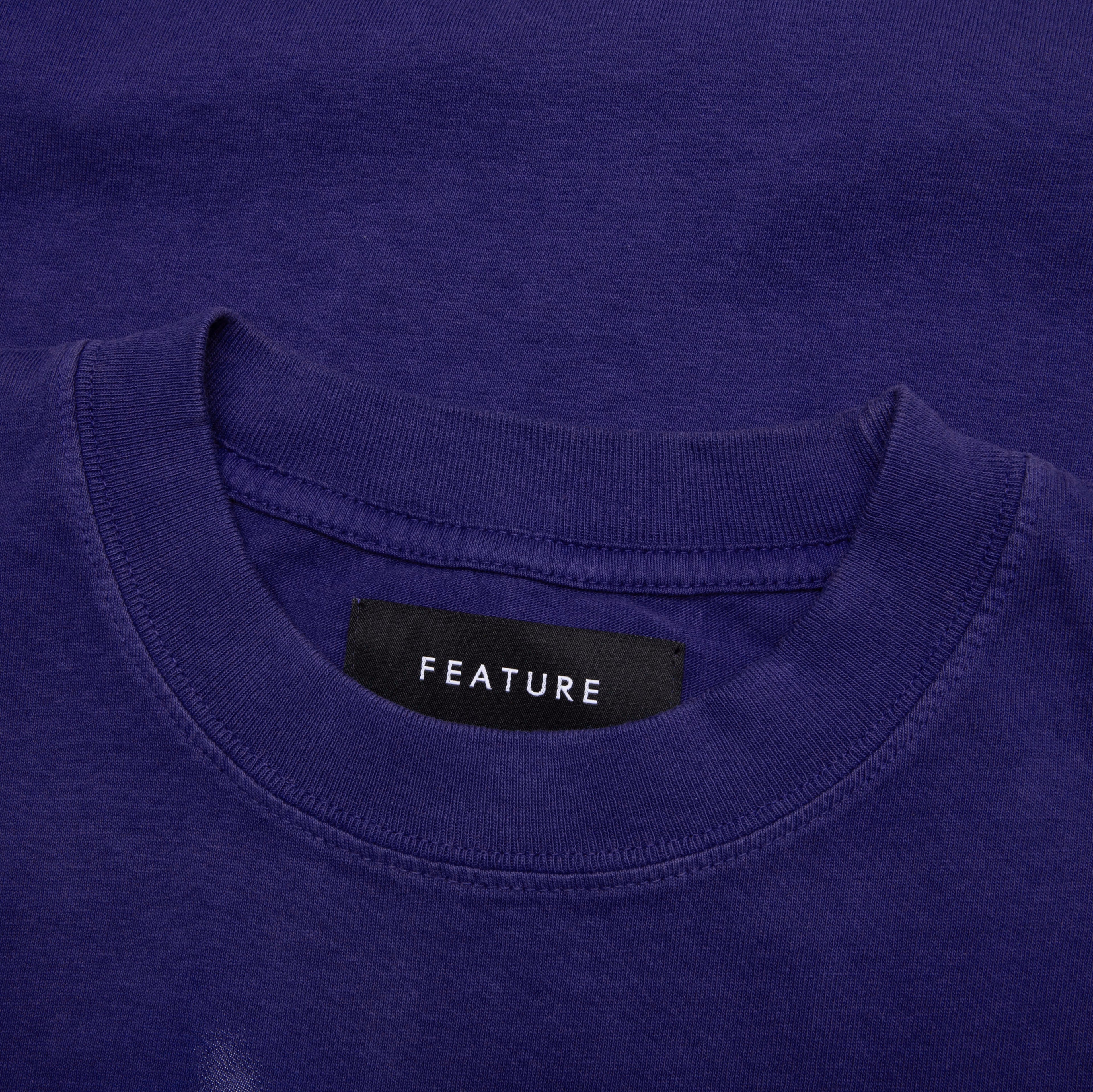 Shimmer Tee Dazzling Blue