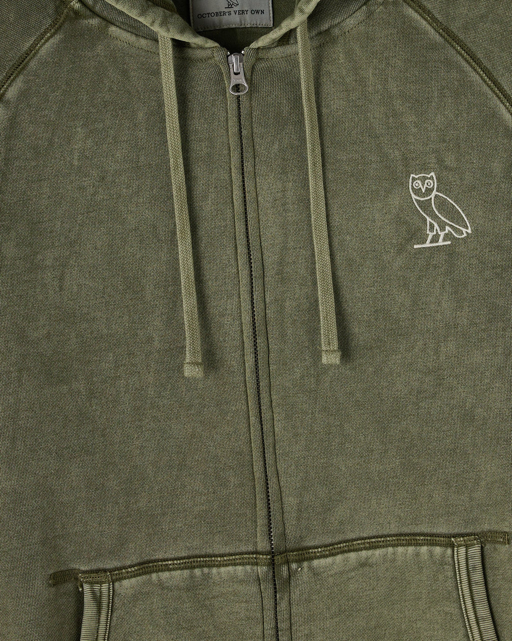Muskoka Raglan Full Zip Hoodie Cypress