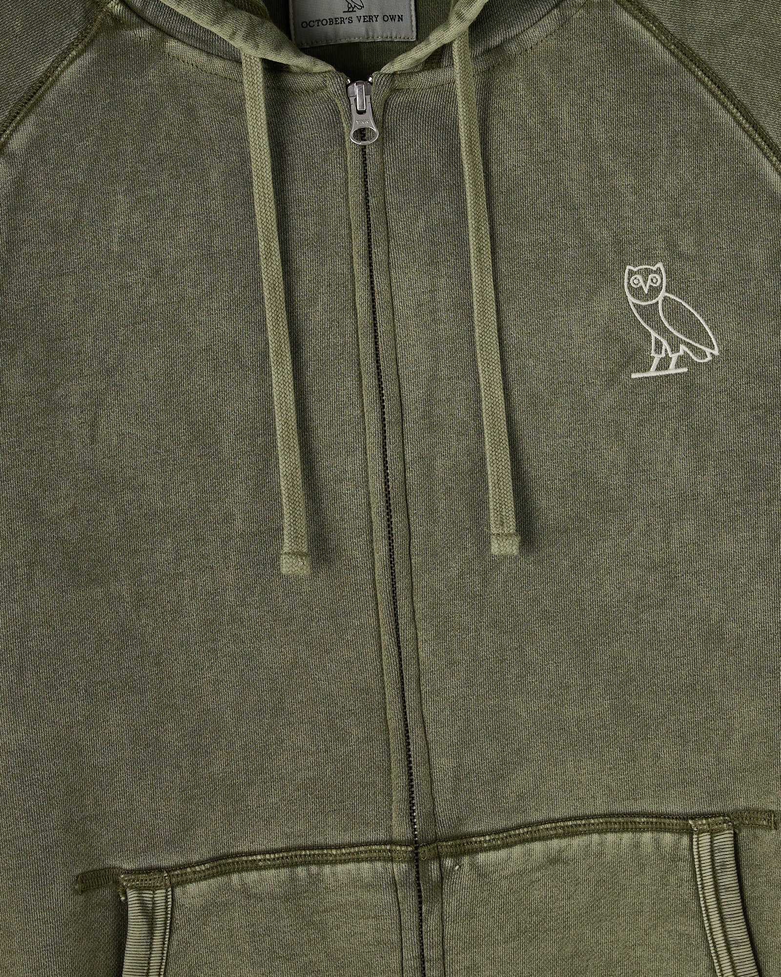 Muskoka Raglan Full Zip Hoodie Cypress