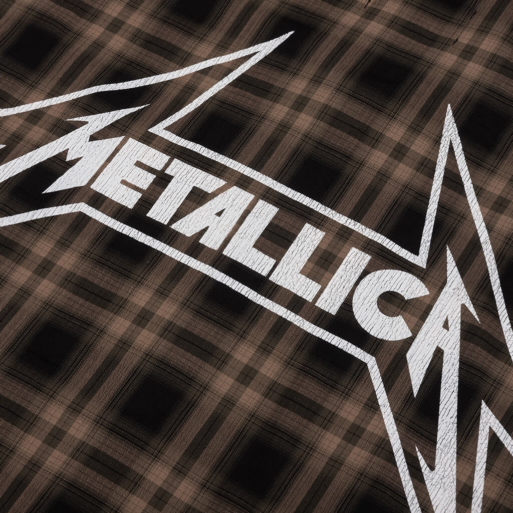 Metallica L S Shirt Tobacco