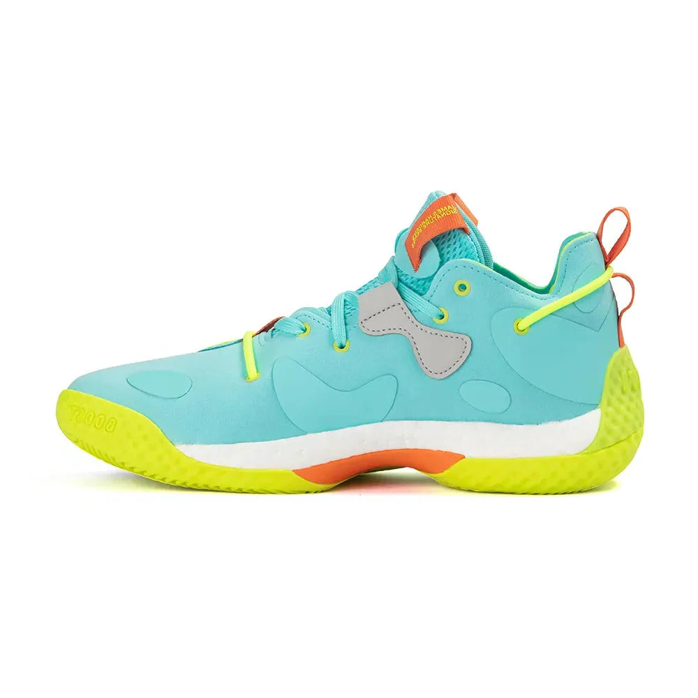 Tênis Adidas Harden Vol 6 Pulse Aqua Solar Yellow
