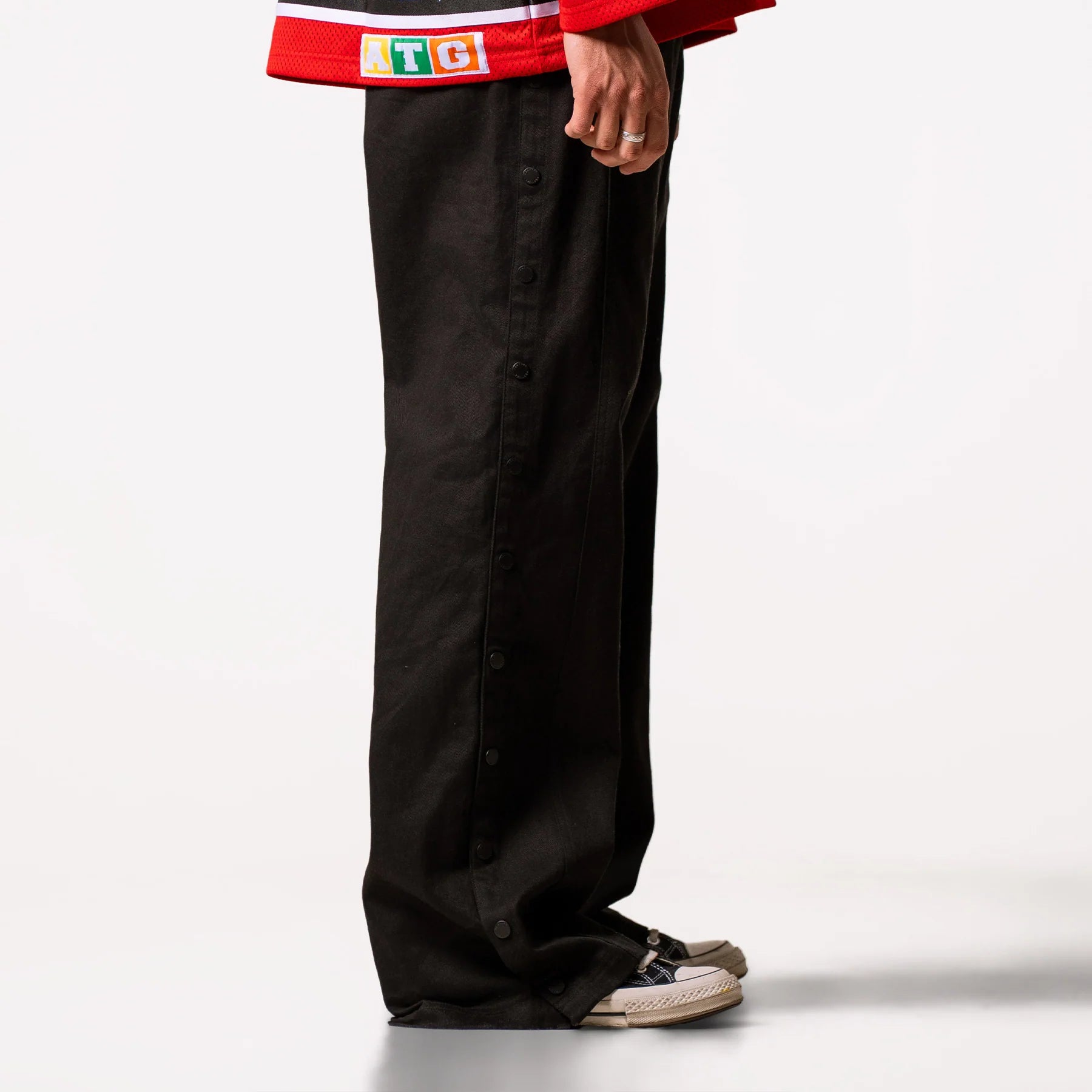 Miguel Tear Away Trouser Black