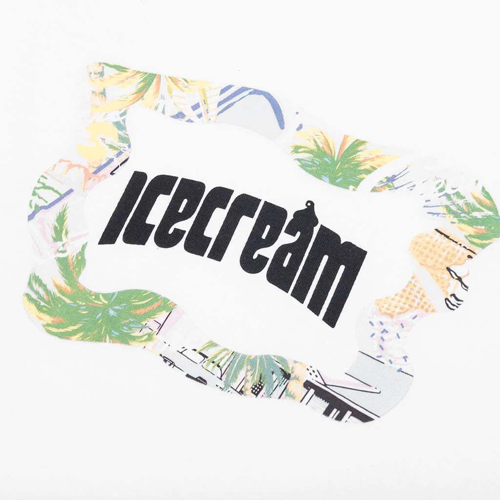 Icecream S S Tee White