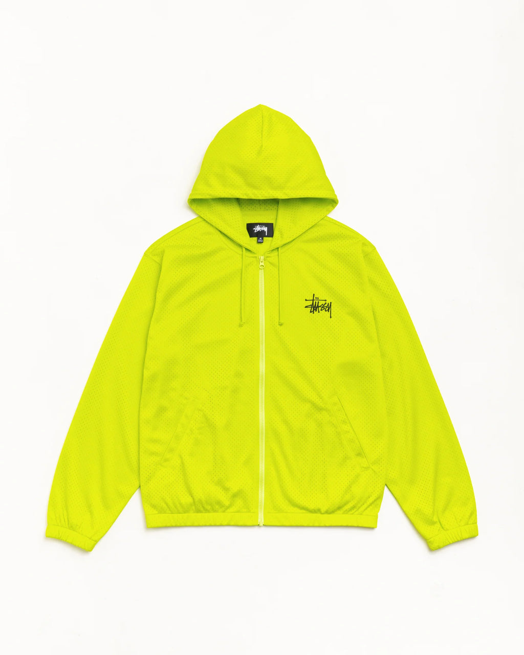 ATHLETIC MESH ZIP HOODIE