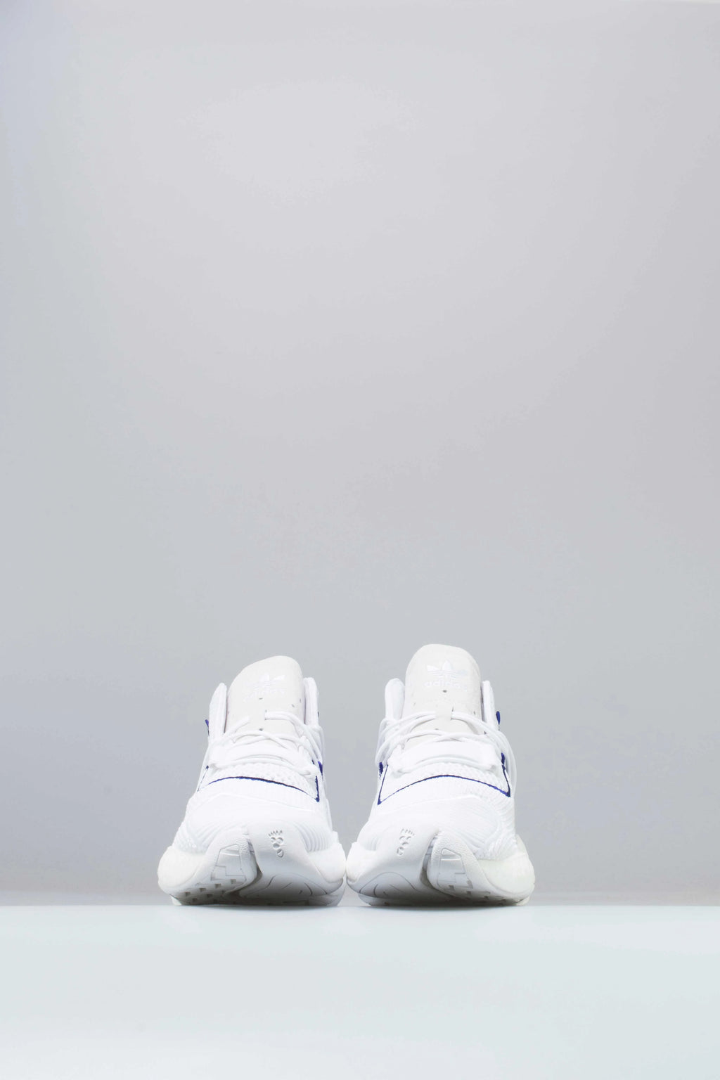 Crazy Boost Mens Shoe White Black Purple