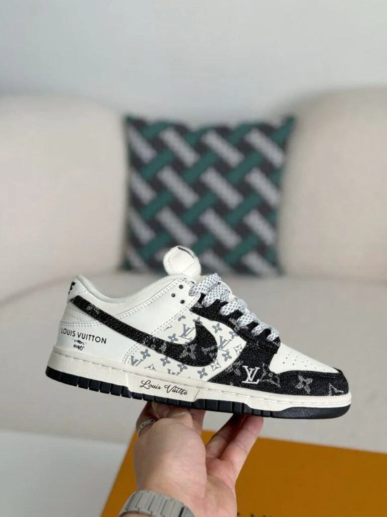 Nike Air Jordan 1 x LV Monogram Edition Dunk Low Custom