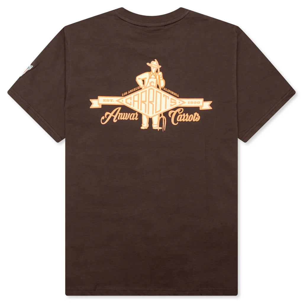 Emblem Tee Brown