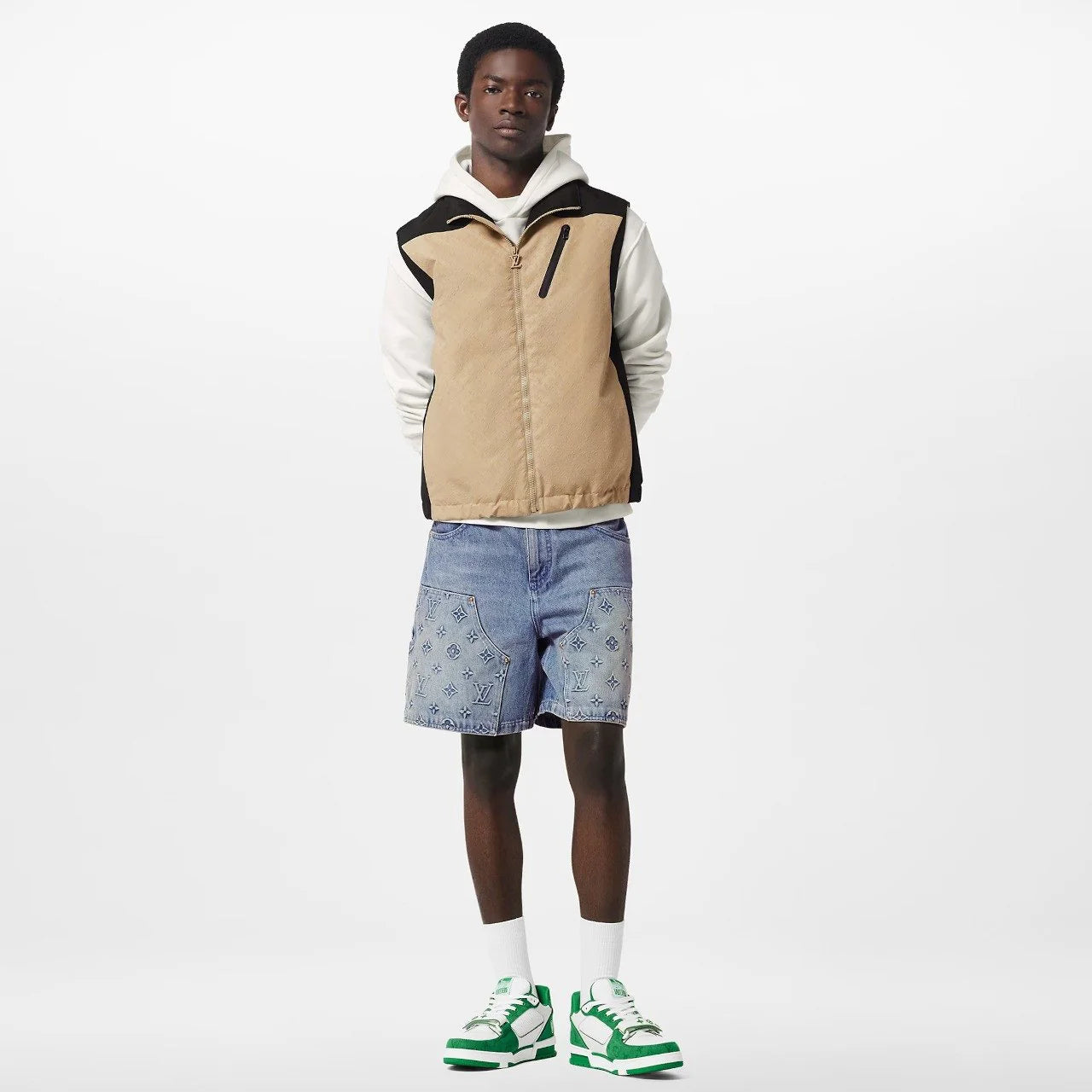 Louis Vuitton LV Trainer Sneaker Green