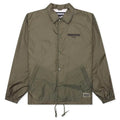 Windbreaker Coach Jacket Olive Drab