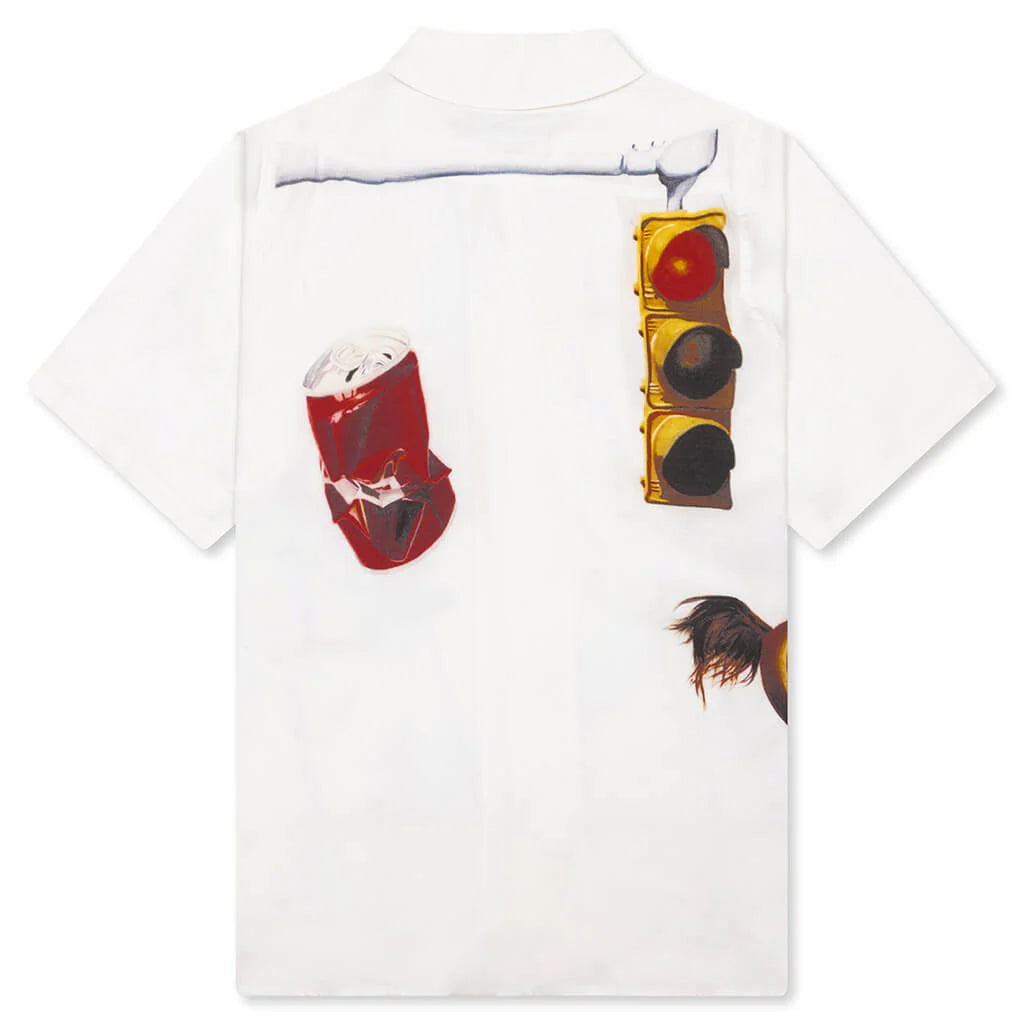 I Never Believed In Much But I Believe In You Camp Shirt Ivory