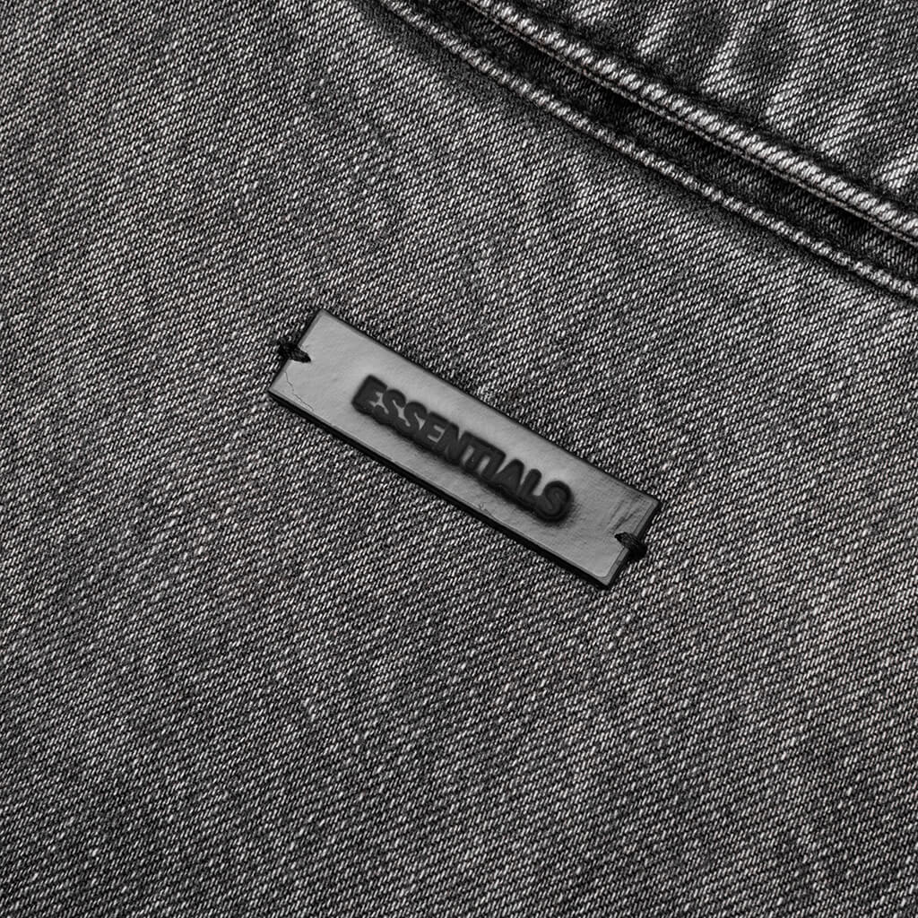 Kids Denim Trucker Jacket Vintage Black