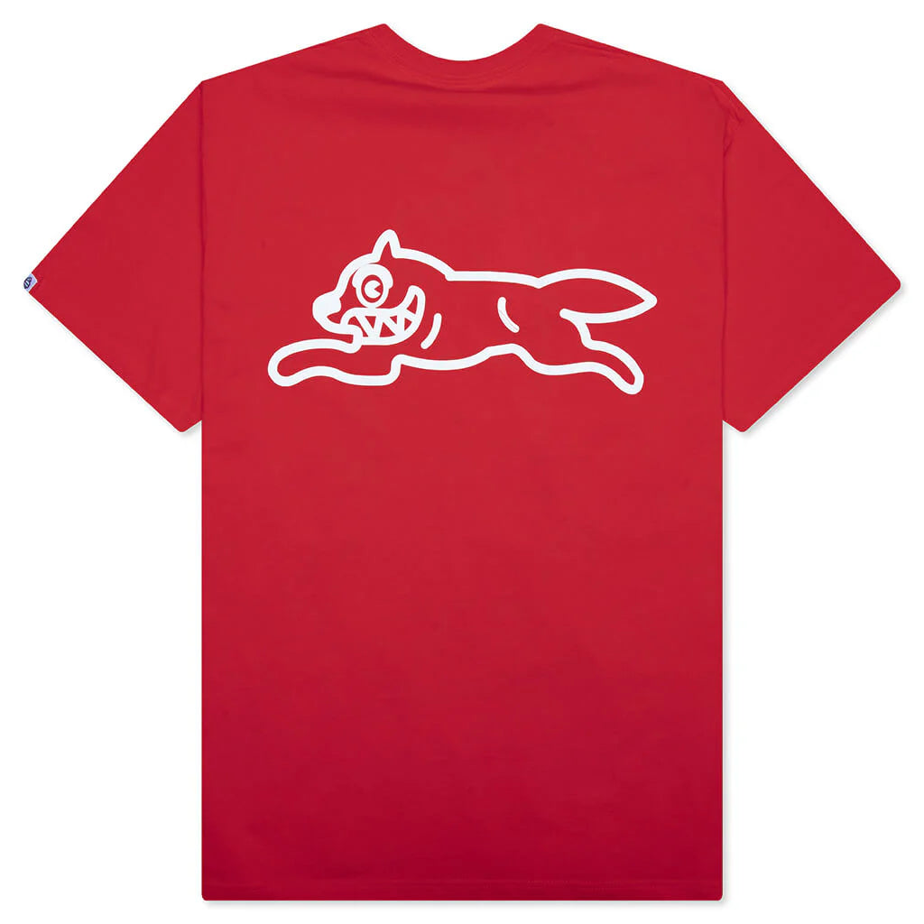Classic S S Tee Fiery Red