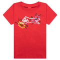 Kids Pop S S Tee Racing Red