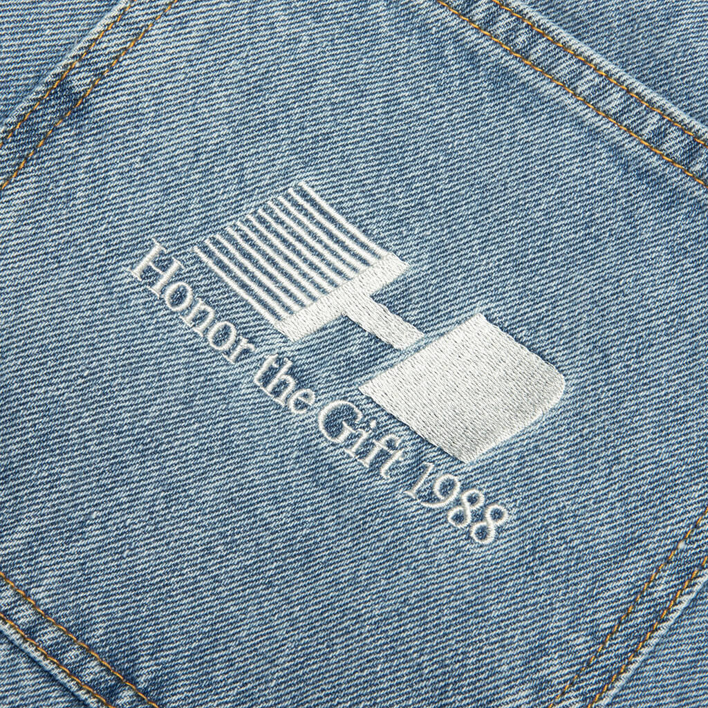 Frayed Edge 11 Denim Bermudas Indigo