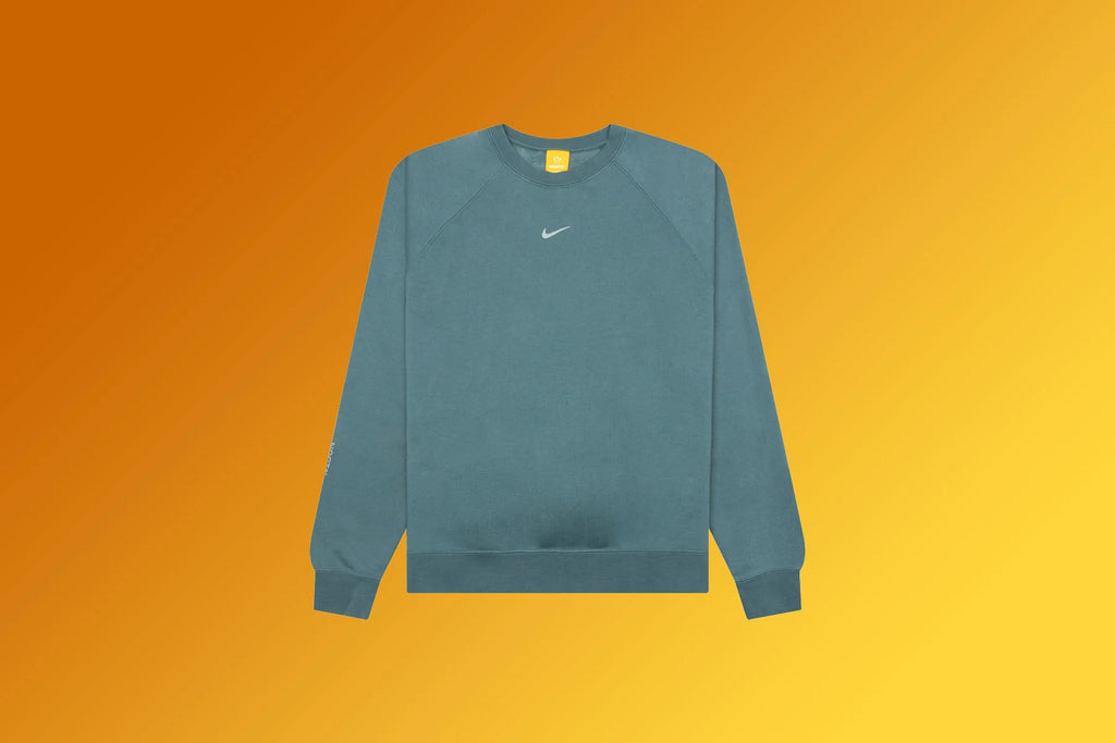 Nike x Nocta NRG Fleece Crew Mineral Slate Faded Spruce Mica Green