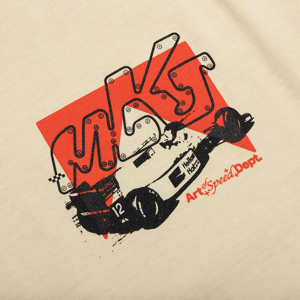 Corsa L S T Shirt Ecru
