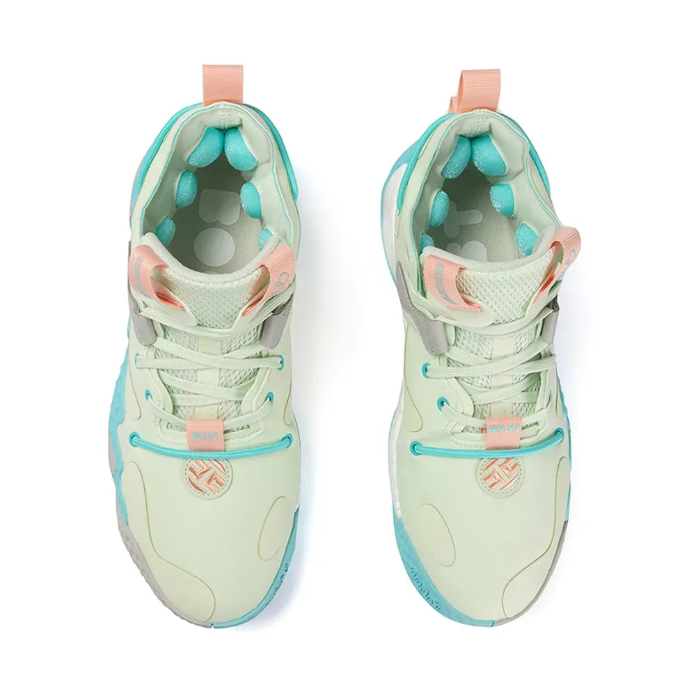 Tênis Adidas Harden Vol 6 Green Mist Pulse Aqua