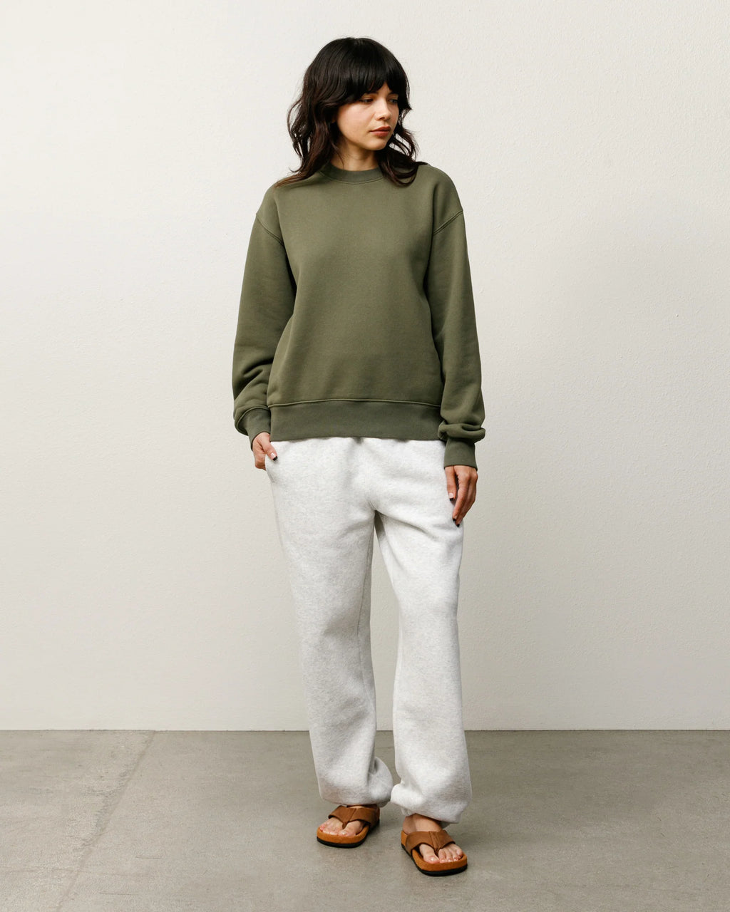 FLEECE CREW