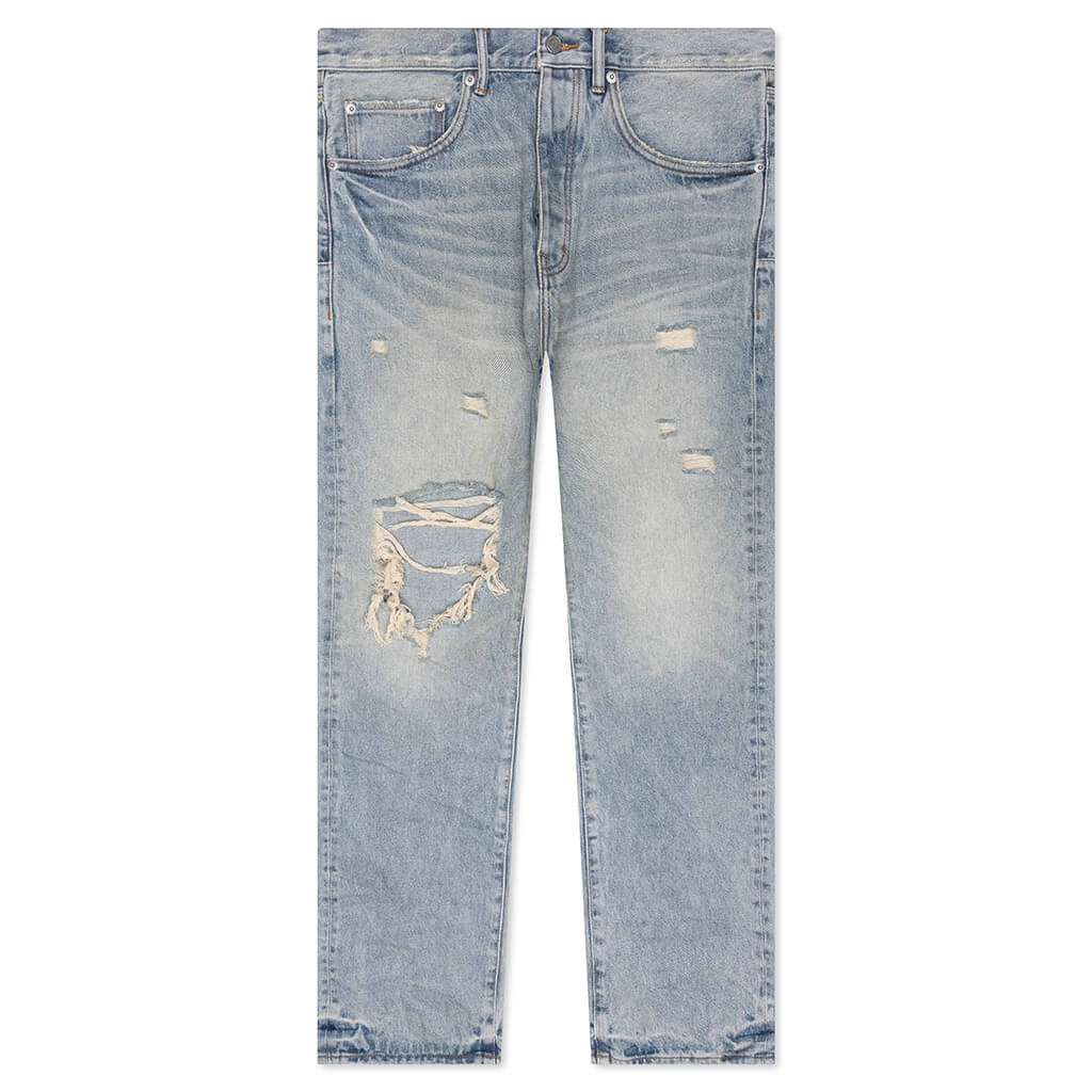 Knee Blowout Dirty Jeans Light Indigo