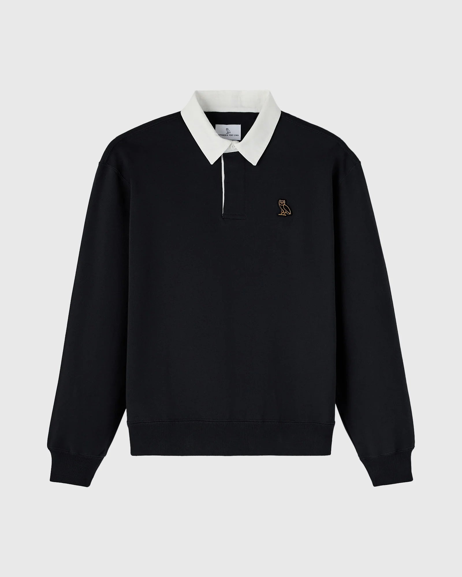 Classic Rugby Polo Black