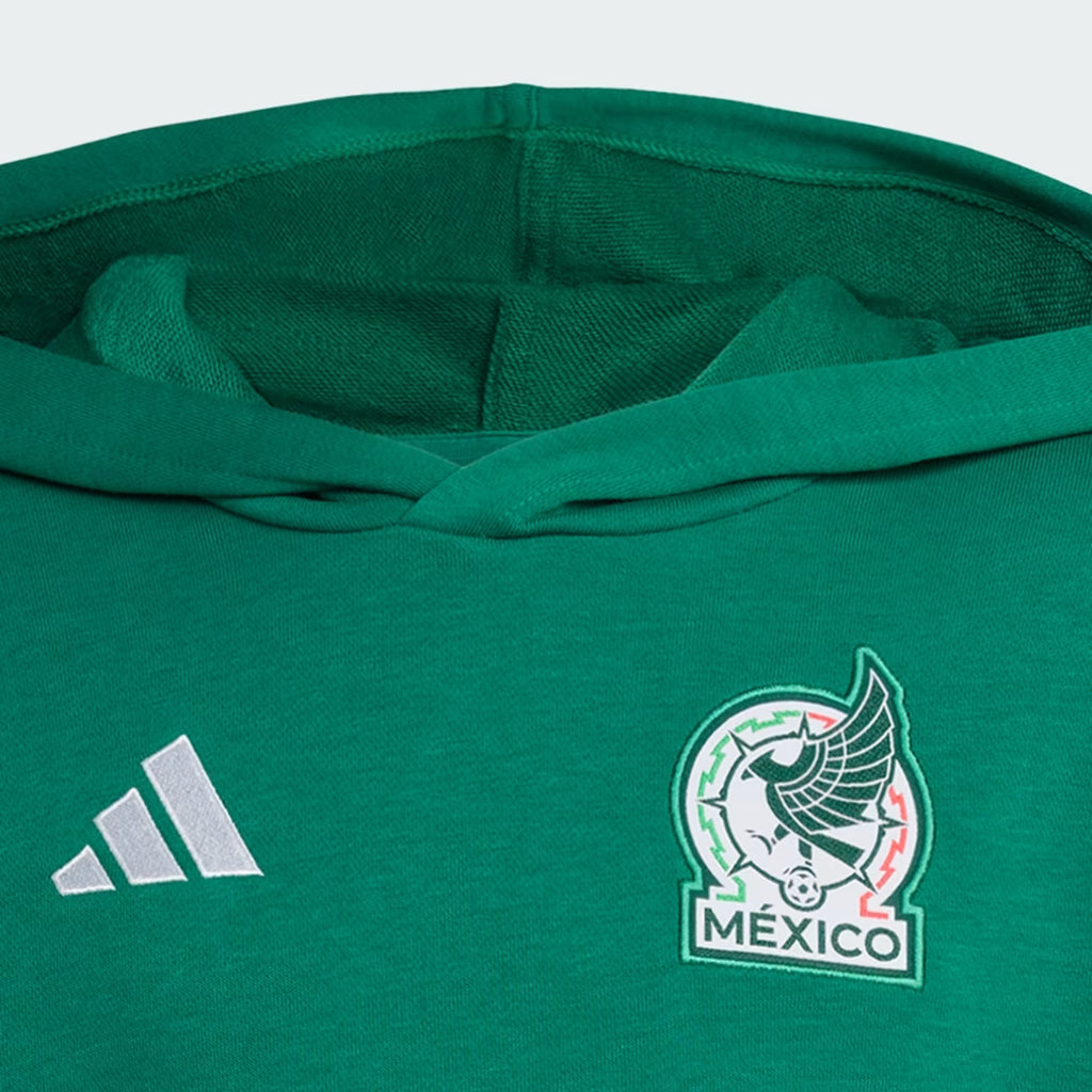 adidas Mexico DNA Youth Soccer Hoodie Green