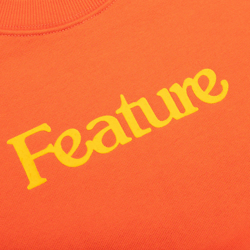 Kids Academy Crewneck Burnt Orange