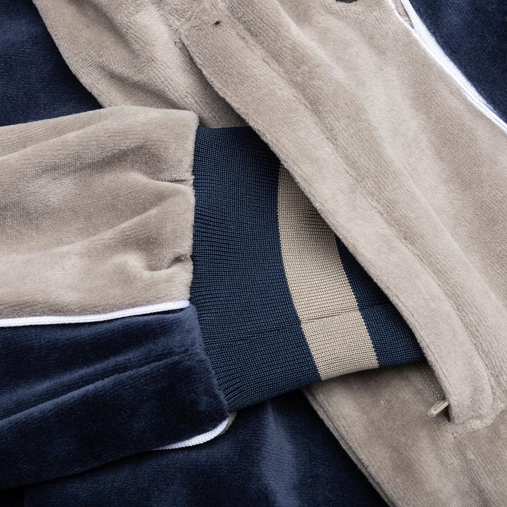 Puppet Master Tracksuit Top Blue Grey