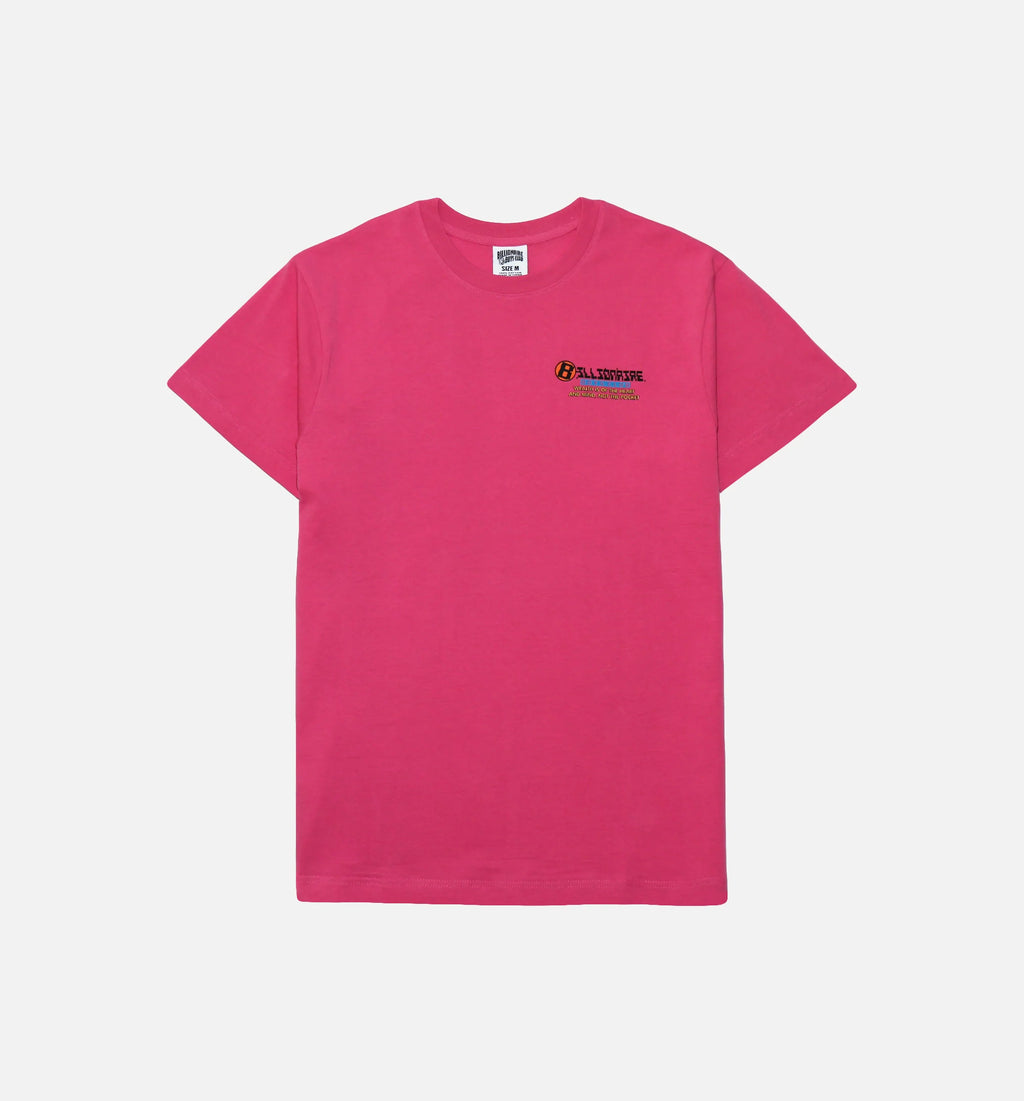 BB AI Short Sleeve Tee Mens T shirt Pink