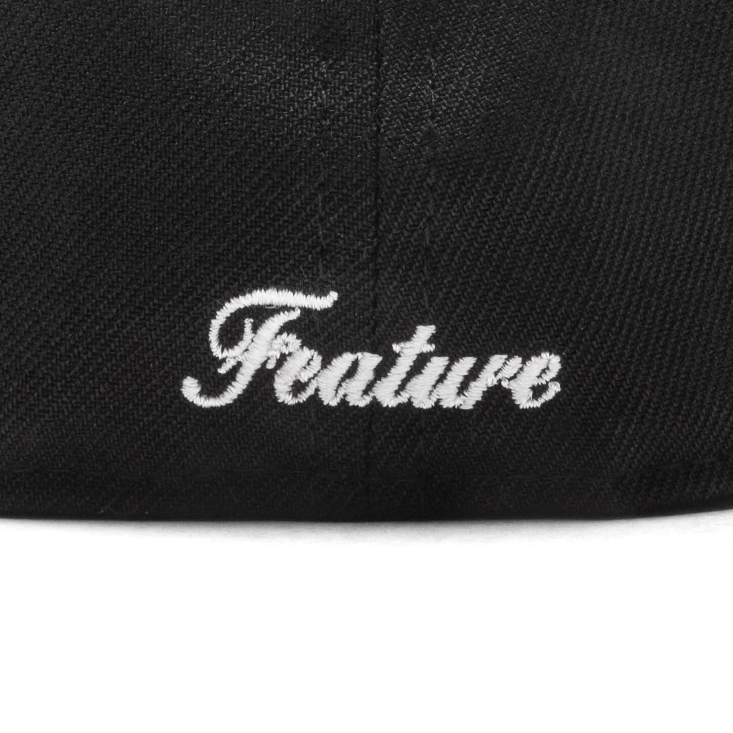 Feature x New Era OE Fitted Cap Black Grey
