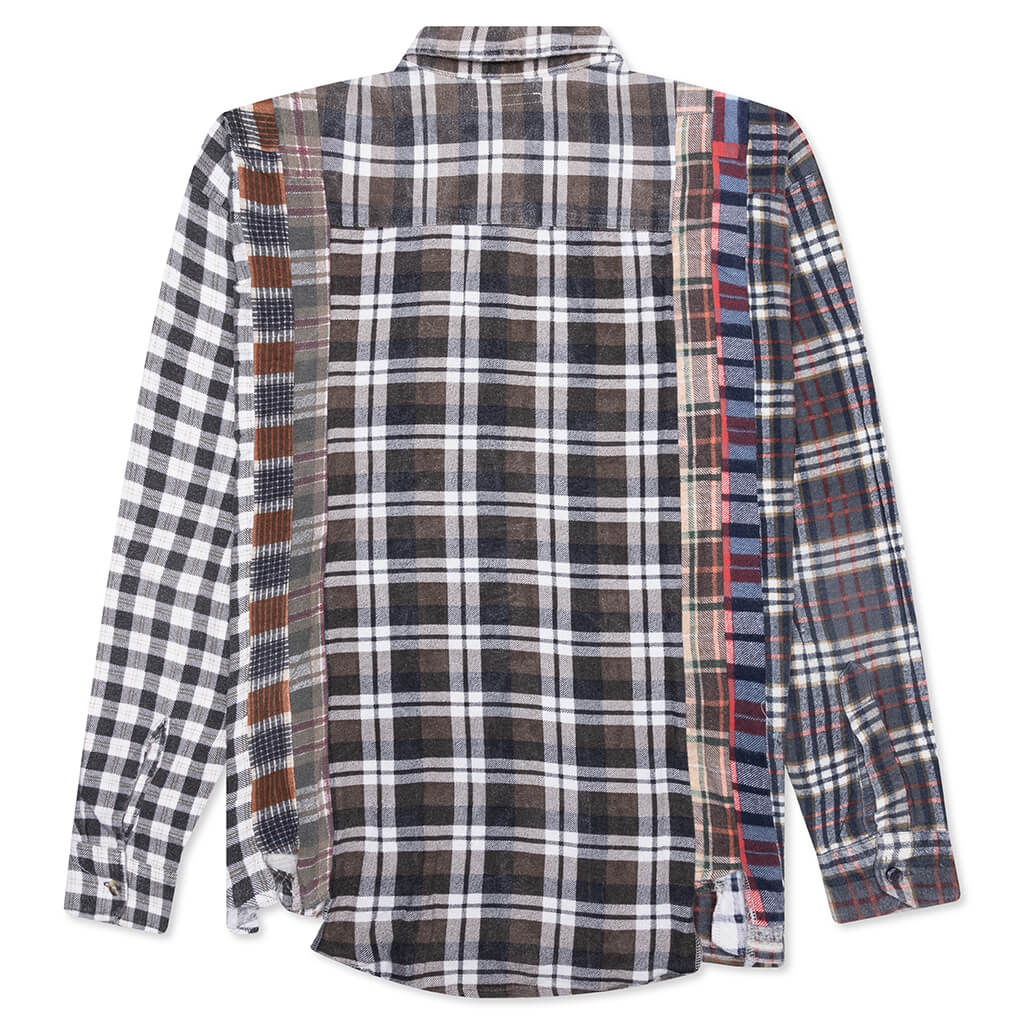 7 Cuts Flannel Shirt Assorted