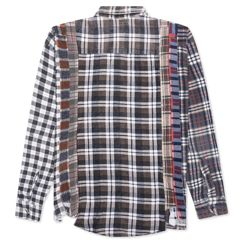 7 Cuts Flannel Shirt Assorted