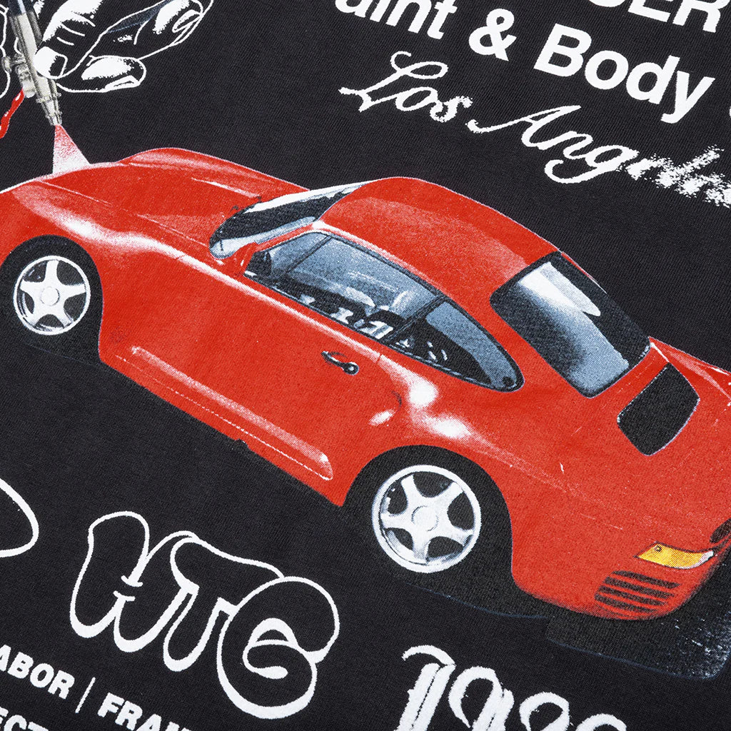 Inner City Auto Service S S Tee Black