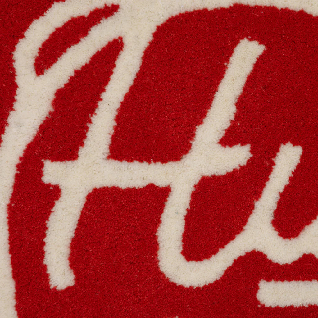 Heart Rug Medium Red
