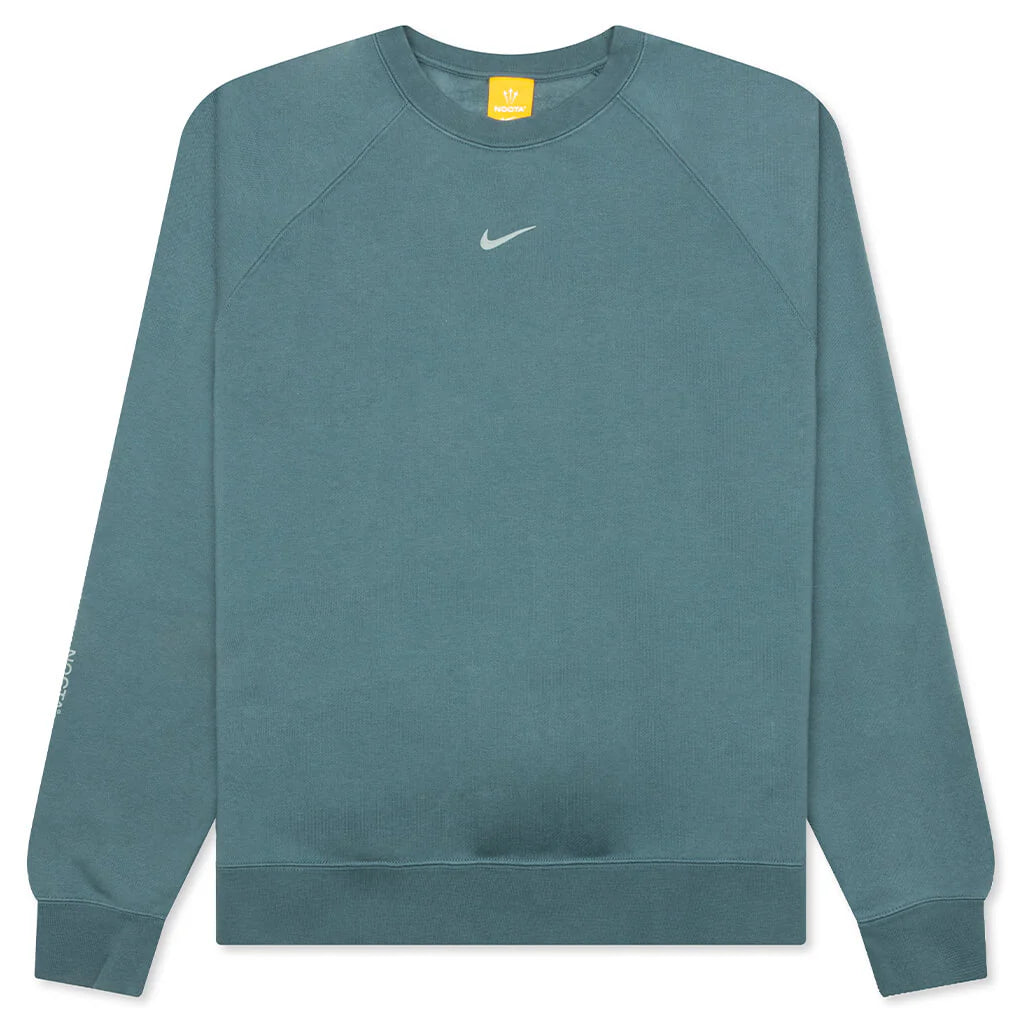 Nike x Nocta NRG Fleece Crew Mineral Slate Faded Spruce Mica Green