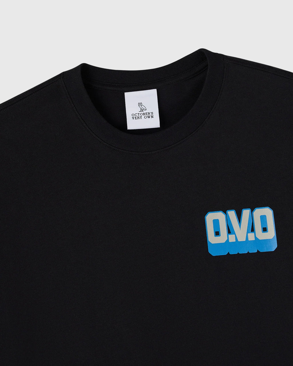Circle Wordmark Tee Black