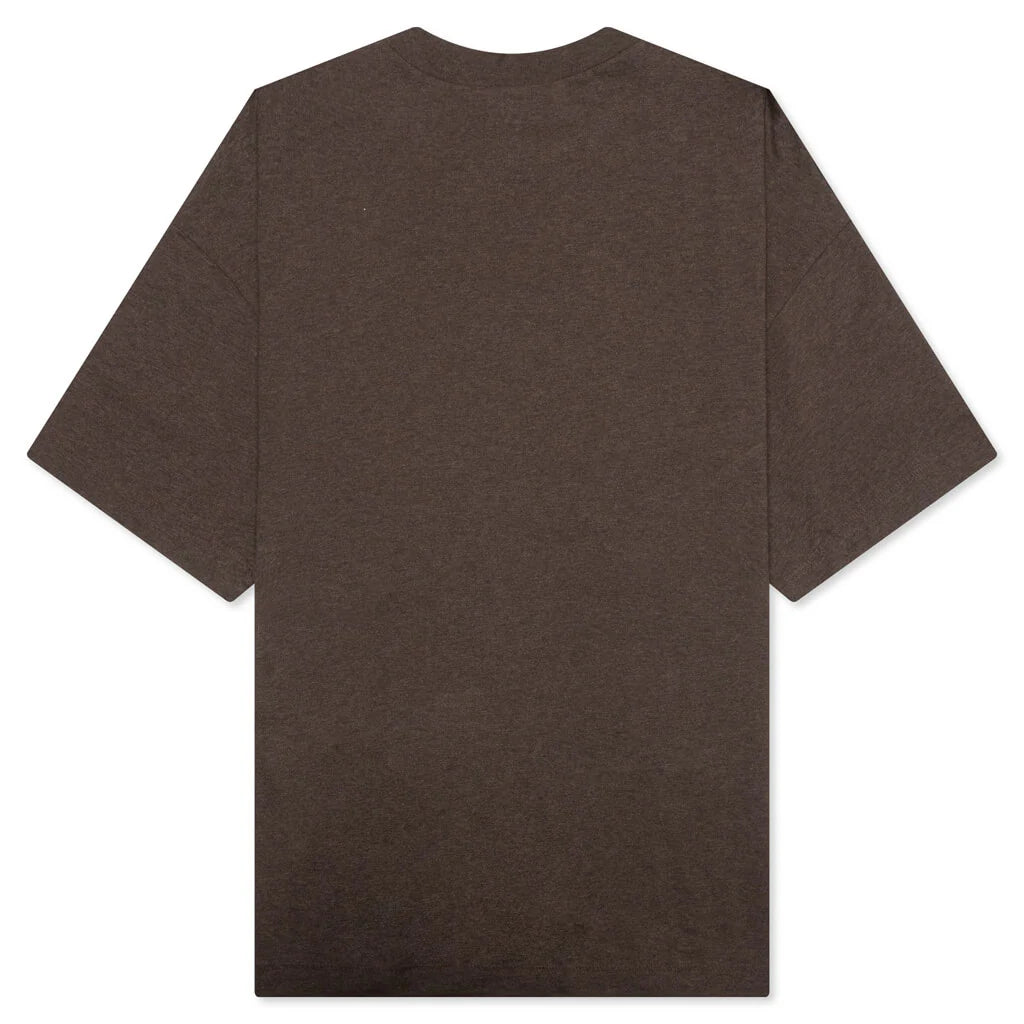 Essentials S S Tee Heather Wood