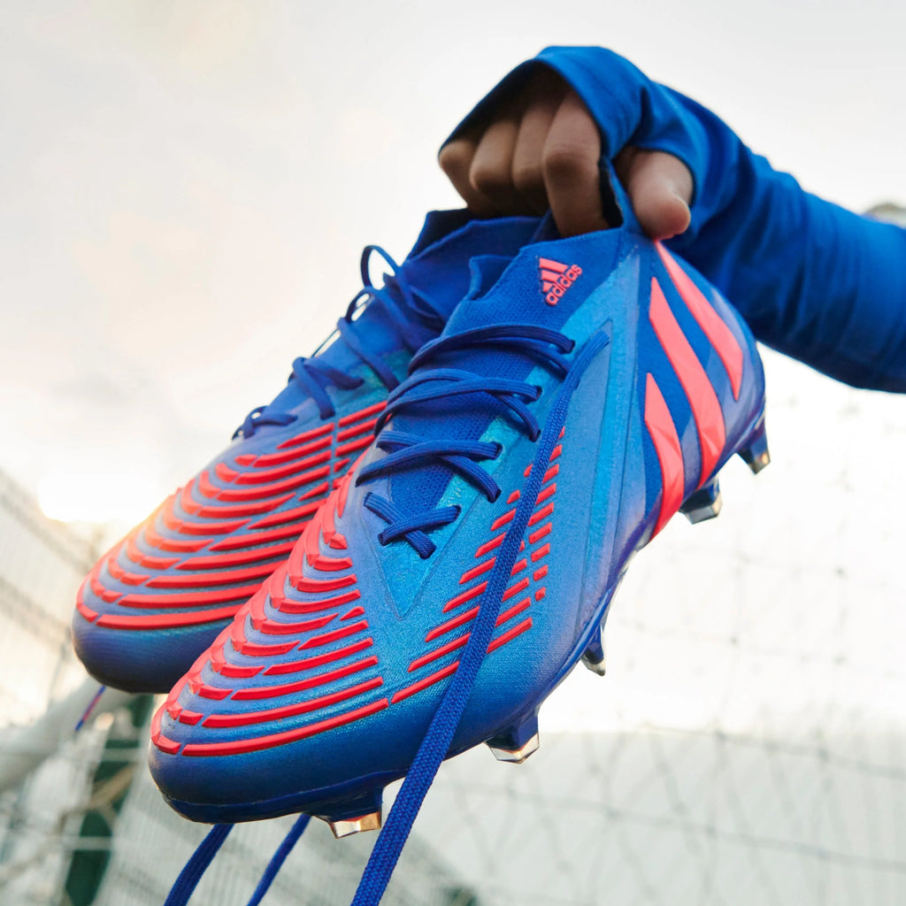 adidas Predator Edge1 FG Firm Ground Boots Hi Res Blue Turbo Hi Res Blue