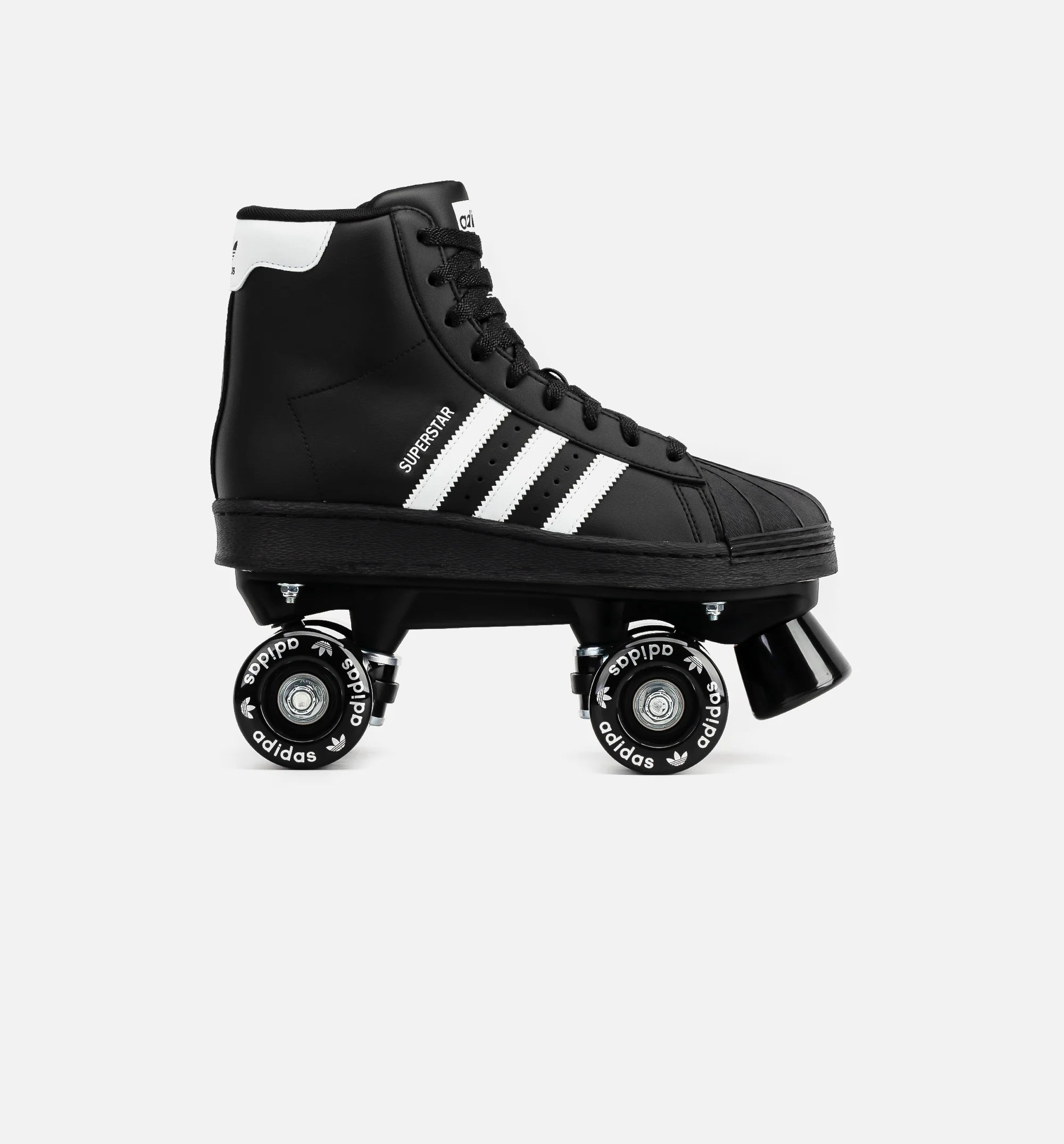 Superstar 82 Skate Womens Lifestyle Shoe Core Black Cloud White Silver Metallic
