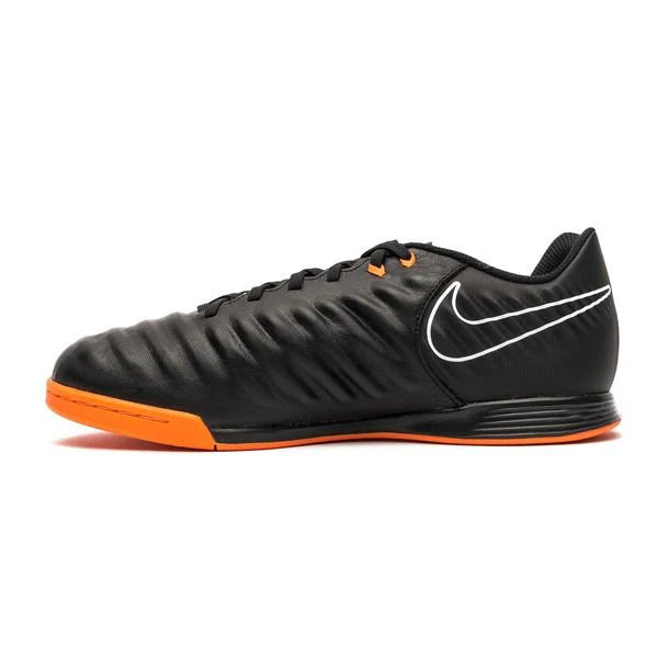 Nike LegendX 7 Academy IC Youth Soccer Shoes Black Orange White