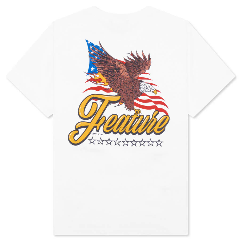 Americana Tee White