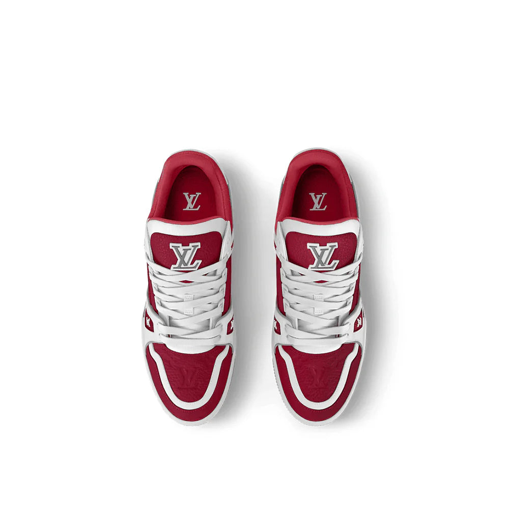 Louis Vuitton LV Trainer Sneaker FireBrick