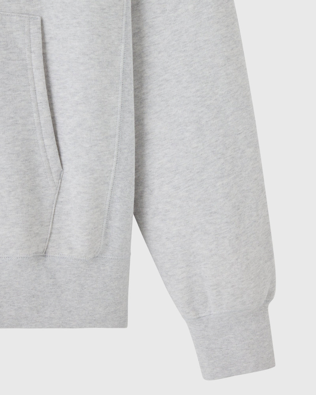Collegiate Hoodie Ash Heather Grey